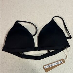 SKIMS Black Triangle Push-Up Bra